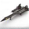 183 детали Строительные блоки Истребитель SR71, Модель Разведывательного Реактивного Самолета MOC, 3D DIY Кубики Декор для Рабочего Стола Подарок для Взрослого