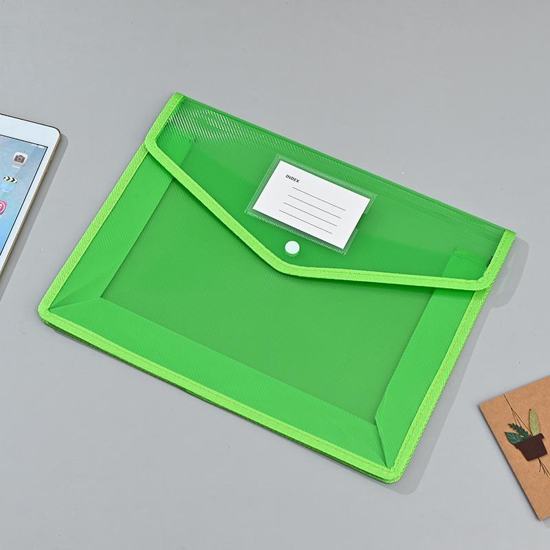 Large Capacity Folder Large Capacity Office Archive Bag Test Paper Storage Bag Waterproof A4 Document Bag For Office School