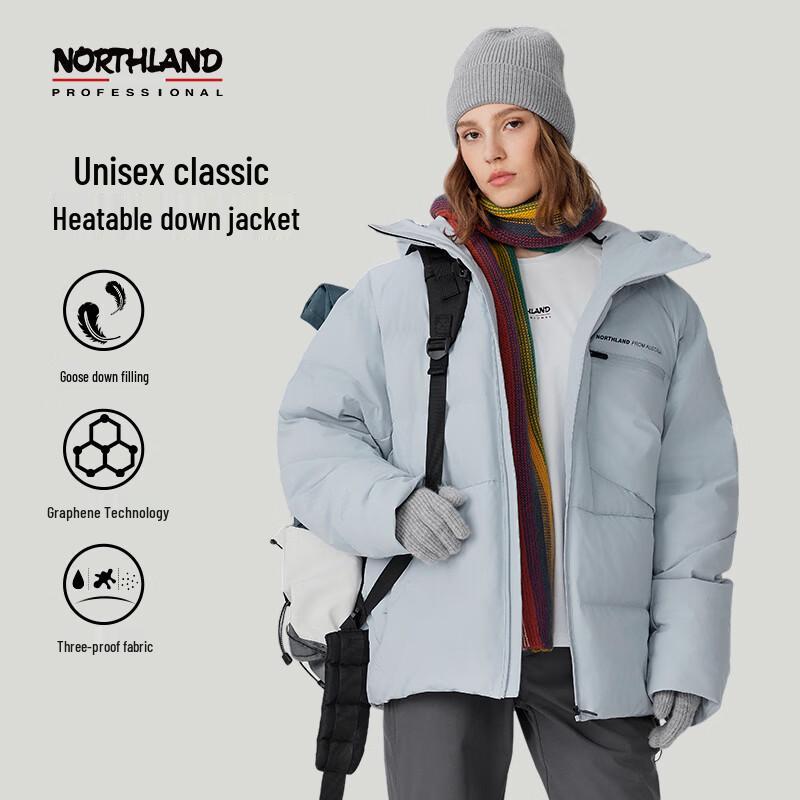 NORTHLAND Tanyue Унисекс Пуховик из гусиного пуха NDJET0591E