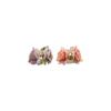 Cloth Rose Hair Clip Peony Flower Large Shark Clip Cute Flower Hair Claw  Girl