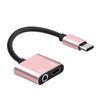 Earphone Jack Audio Cable Charging Type-C Audio Splitter Adapter Type C To 3.5 Mm Earphone Adapter