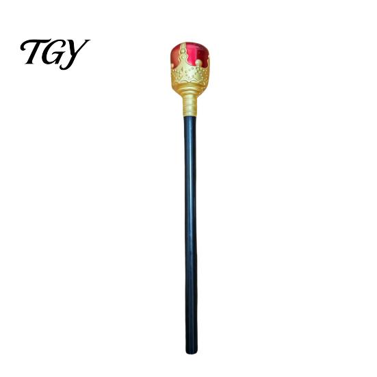 Royal Wand Prop Scepter Wand, King/Queen Costume Accessory, Medieval for Children Princess Cosplay Wands Role Play, Dress Up Holiday Gift Boys Girls