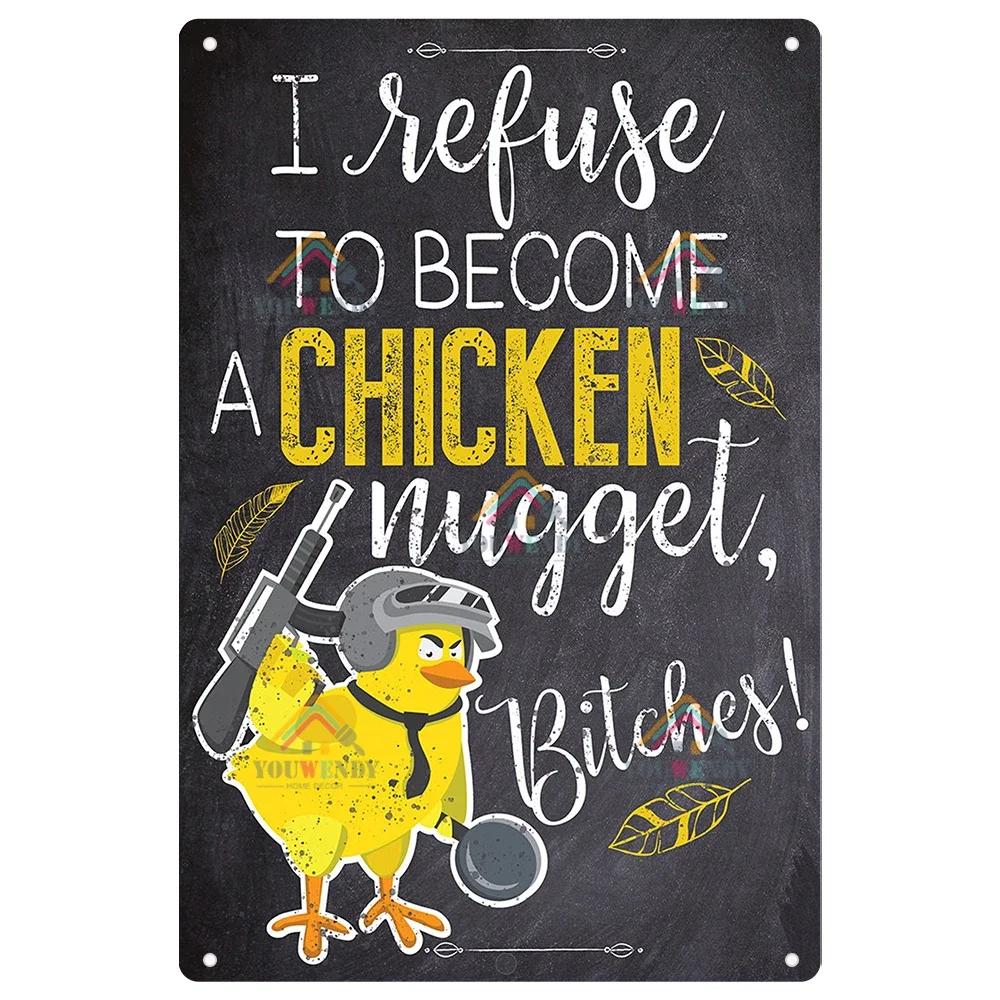 Retro Tin Sign I Love My Ladies Vintage Metal Sign, Funny Chicken Farm Decor, Farmhouse Sign, Country Decor, 7.9x11.8 Inch