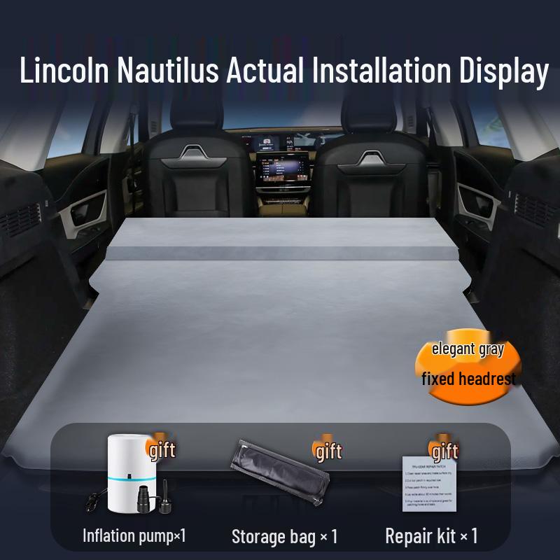Надувной матрас для Lincoln Nautilus 2025 года - Автомобильный спальный коврик для заднего сиденья или багажника