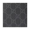 Gucci GG Emblem Classic Logo Print Flap Wallet Men wallet Black 821206-FAD6M-1000