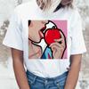 Белоснежка Футболка Топ Футболка Женская Kawaii Grunge Harajuku Женская Femme Футболка Эстетическая Корейская