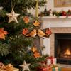 Bird Christmas Ornament Christian Symbol Hanging Decoration Bird And Faith Token Ornament for Xmas Tree Entryway Living Room Holiday Decor