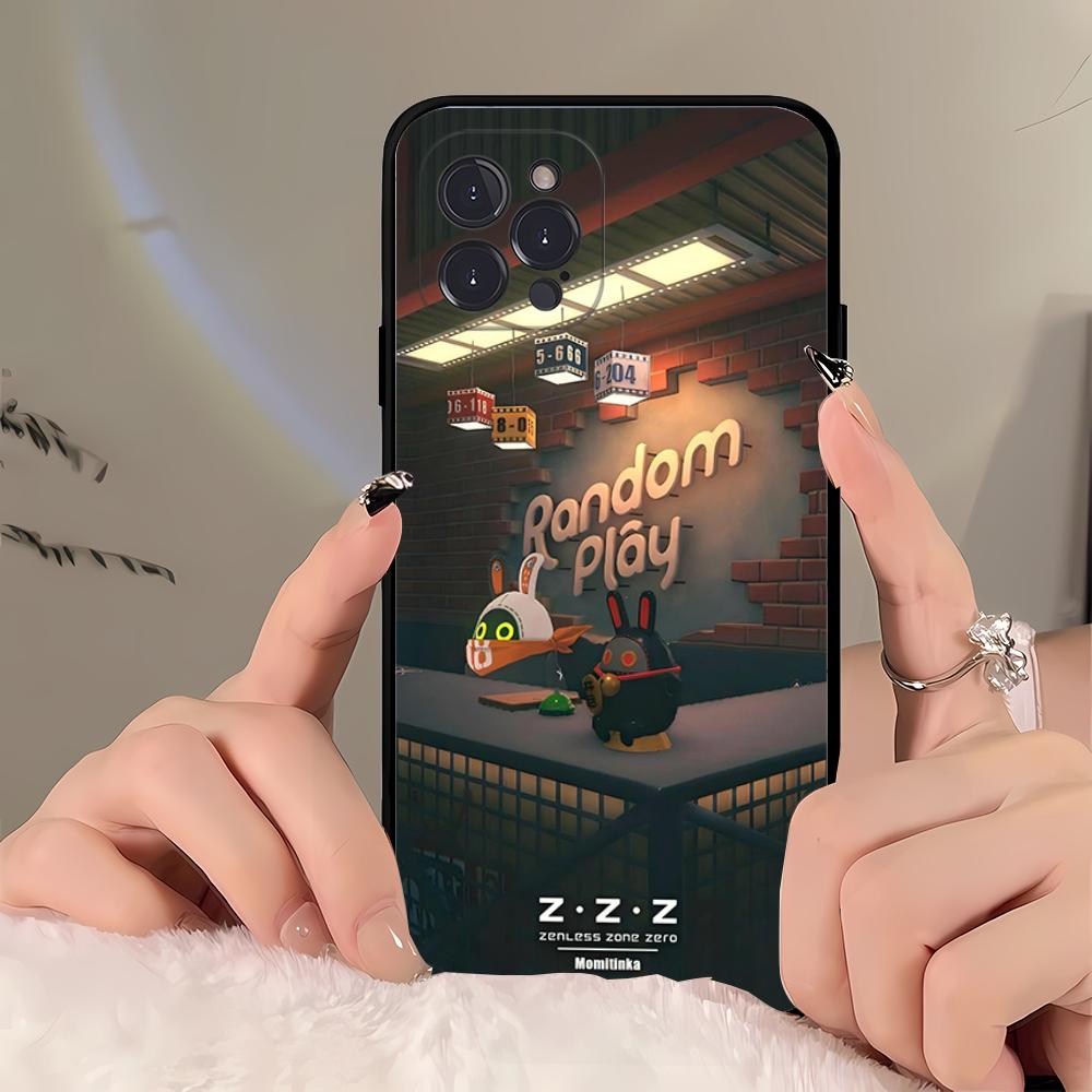 Чехол для телефона Bangboo Zenless Zone Z-Zero Z-ZZZ для iPhone 16 15 14 11 12 13 Mini Pro XS Max Cover 6 7 8 Plus X Funda Shell