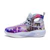 Детские баскетбольные кроссовки KT8, удобные, универсальные, нескользящие, амортизирующие, износостойкие, с высоким верхом, детские баскетбольные кроссовки, фиолетовые 312311130-2