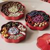 Divided Serving Tray Candy Storage Box Food Dish Snacks Platter Snackle for Wedding