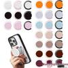 Trendy Celebrity-Style C-Shape Wave Pattern MagSafe Magnetic Silicone Phone Stand with Drop Protection for Women