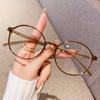 New TR anti-blue reading glasses retro round frame in the elderly reading high definition near and far old glasses