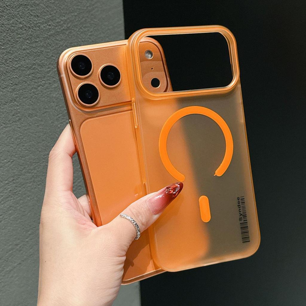 Магнитный чехол для iPhone 17 Pro Max - Мягкий, Ультратонкий, Модный Жесткий чехол из ПК с покрытием Skin-Feel для Apple 16.