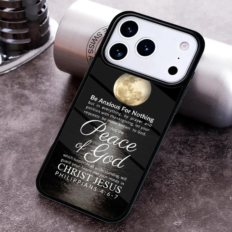 Christian Jesus Christ Bible Verse Phone Case For iPhone 17 16 15 14 13 12 11 Pro Max Plus 17Air Soft Silicone Cover