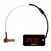 Мини 3 в 1 датчик температуры воды мотоцикла Напряжение Время С функцией касания Автоматическая регулировка яркости