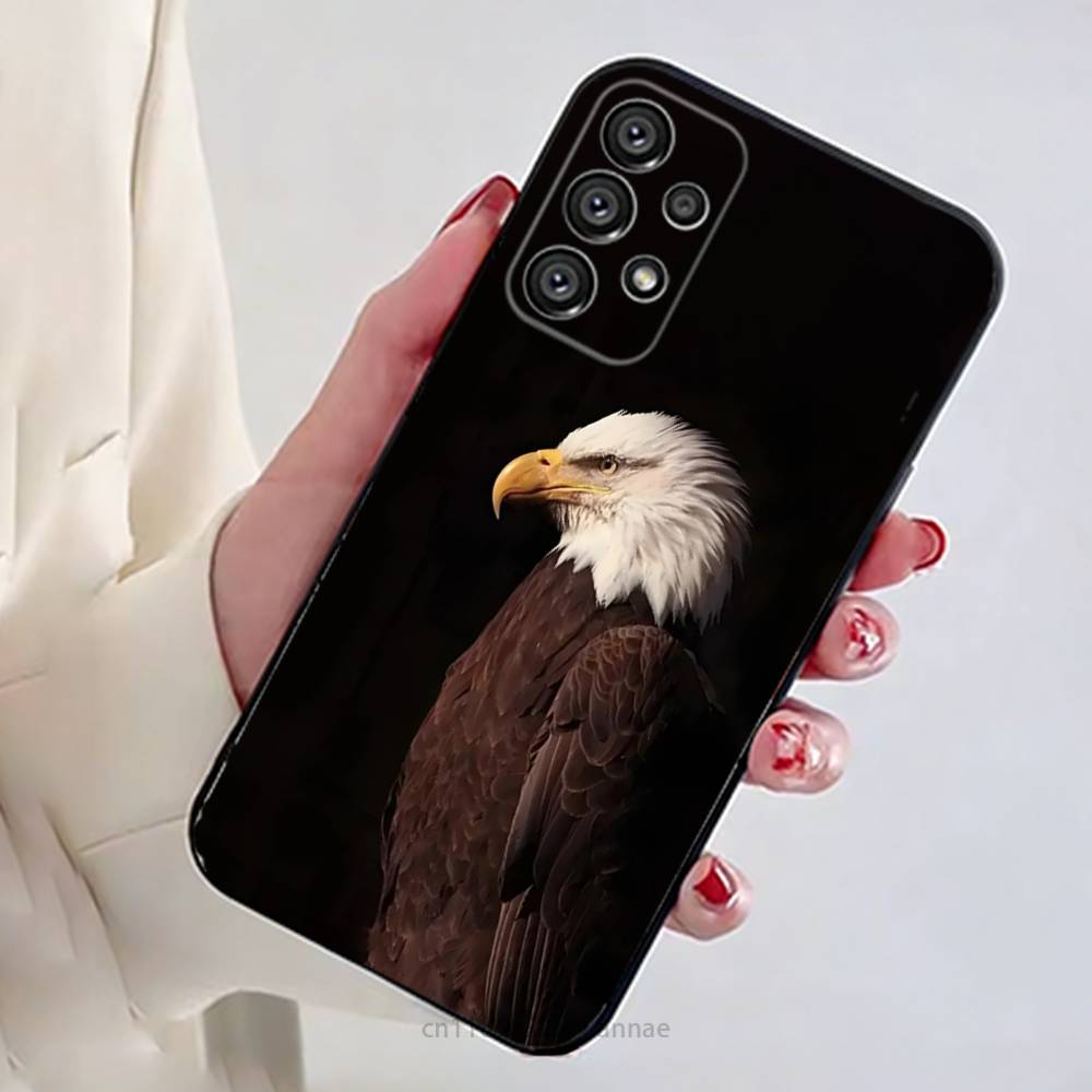 Крутой чехол для телефона с изображением орла для Samsung Galaxy A54, 34, 24, 73, 53, 52, 52S, 04S, 04E, A72