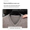 Romon Men's V-Neck Thickened Knit Pullover LZ6362