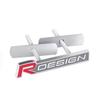 Car 3D Metal RDESIGN Logo Badge Sticker Auto Front Grille Trunk Car Body Emblem Stickers Accessories For V40 V50 S40 S80 XC60 S90