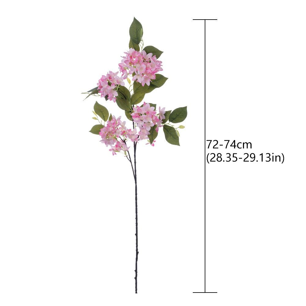 Элегантная шелковая ветка сирени, цветок с эффектом реального прикосновения, искусственный цветок, декор для сада на открытом воздухе