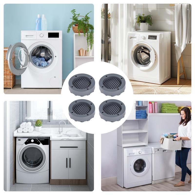 Антивибрационный коврик-протектор, вибропоглощающий коврик, опора для стиральной машины, антивибрационные подушки, вибропоглощающая опорная подушка