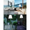 Lampadaire lumineux extérieur - LUMISKY - 150cm - Acier et polyéthylène - Blanc froid
