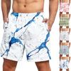 Men's Fashion Printed Elastic Waist Casual Yoga Pants Beach Shorts