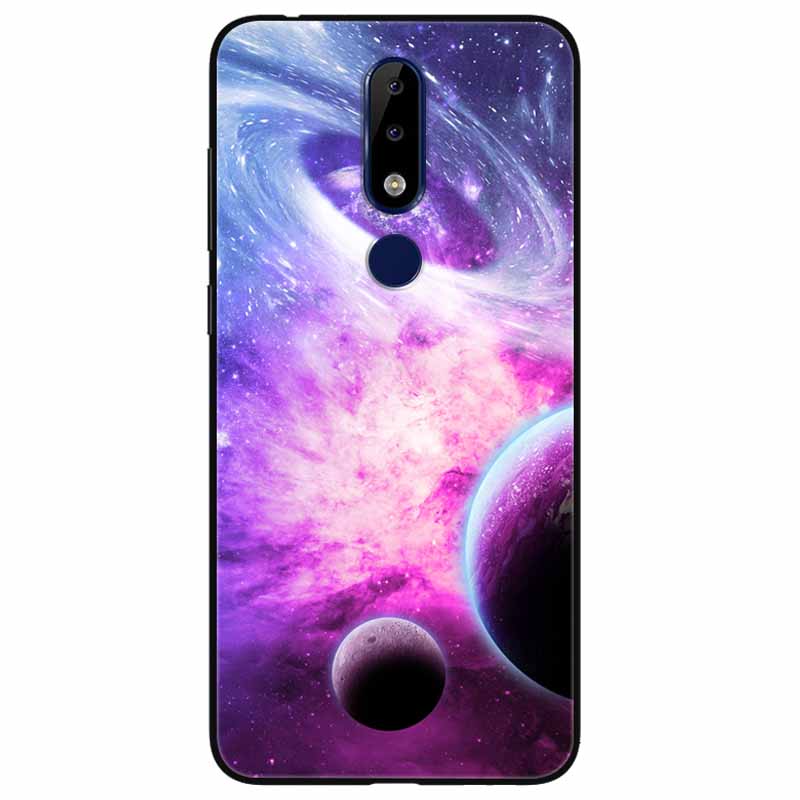 Для Nokia 5.1 Plus Чехол Мягкий Силикон Мультфильм Модный ТПУ Чехлы для Телефона для Nokia X5 Обложка 5.1Плюс Милый для NokiaX5 Защитный
