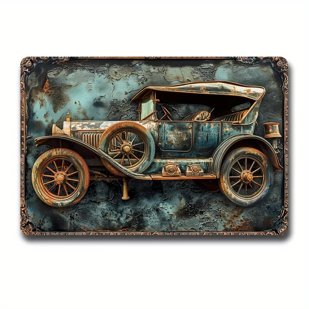 Винтажные постеры в старом стиле для грузовиков и поездов, металлические жестяные вывески, декоративные тарелки для клуба, человека, пещерного бара, отеля, кафе, Настенный декор