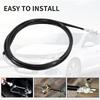 330-9371 Universal Disc/Drum Parking Brake Cable Kit Emergency Brake Cable Kit Replace 140-14415-R Car Accessories