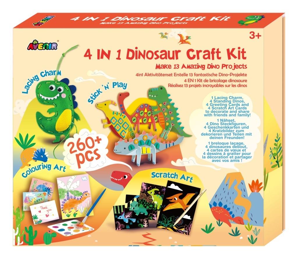 4-in-1 Dinosaur Making Kit