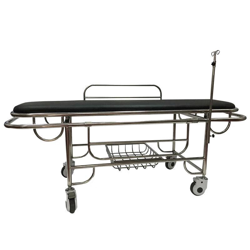 Zuolou Stainless Steel Emergency Rescue Stretcher Trolley