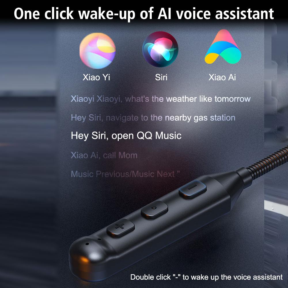 Bluetooth 5.3 Мотоциклетный шлем Гарнитура Музыкальный плеер Moto Наушники Handsfree Комплект для звонков Антипомеховый беспроводной Водонепроницаемый