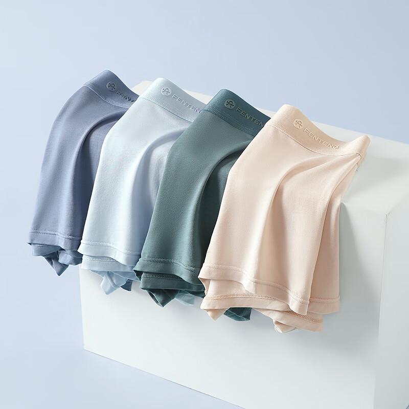 Fenteng Мужские антибактериальные модальные боксеры-брифы 7A, 4 штуки