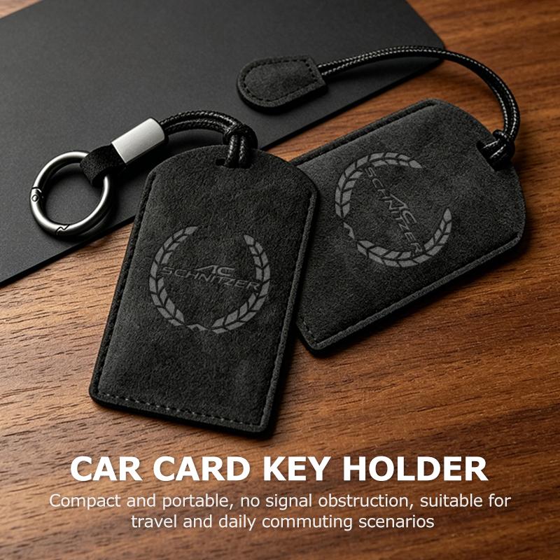 Car Key Card Holder NFC Smart Card Case Suede Protective Shell For BMW 1 3 5 7 Series M Performance M M3 M5 X1 X2 X3 X4 X5 UNYDV1