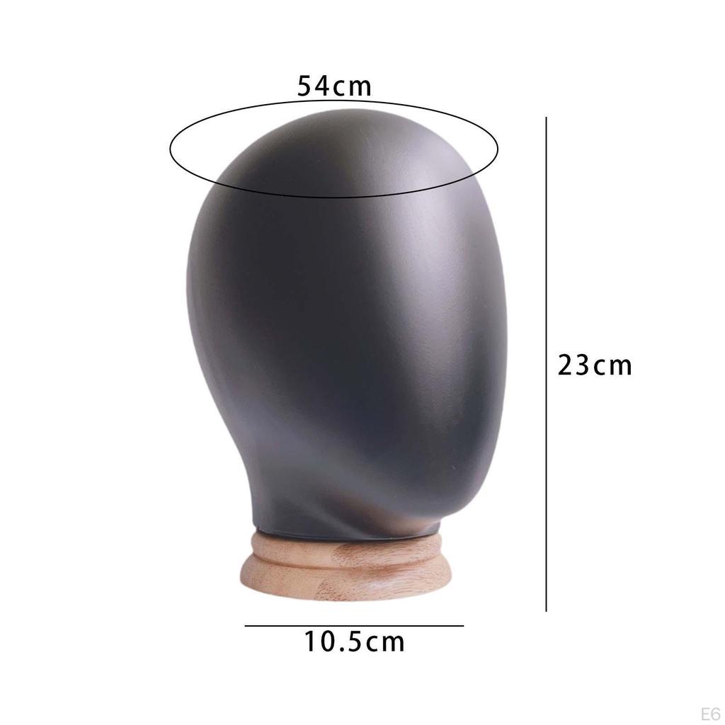 Манекен для головы парика для начинающих стилистов, укладка волос, прочная подставка для шляпы, держатель для покупок