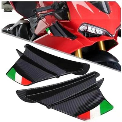 Пара для мотоциклов Ducati V4 939 959 899 1199 ZX-10R, Пневматический боковой спойлер-крыло «Летающее крыло»