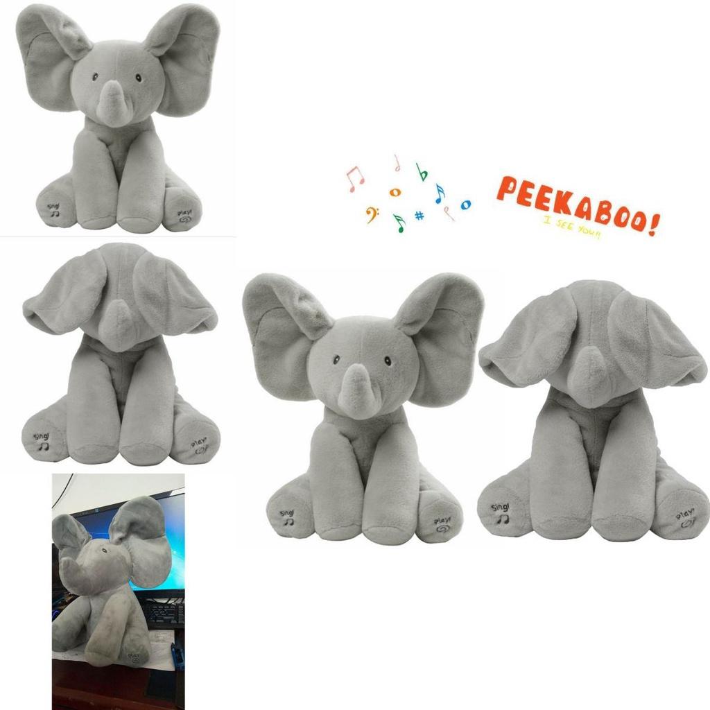 Peekaboo Talking Animated And Singing Elephant Baby Kids Educational Gifts