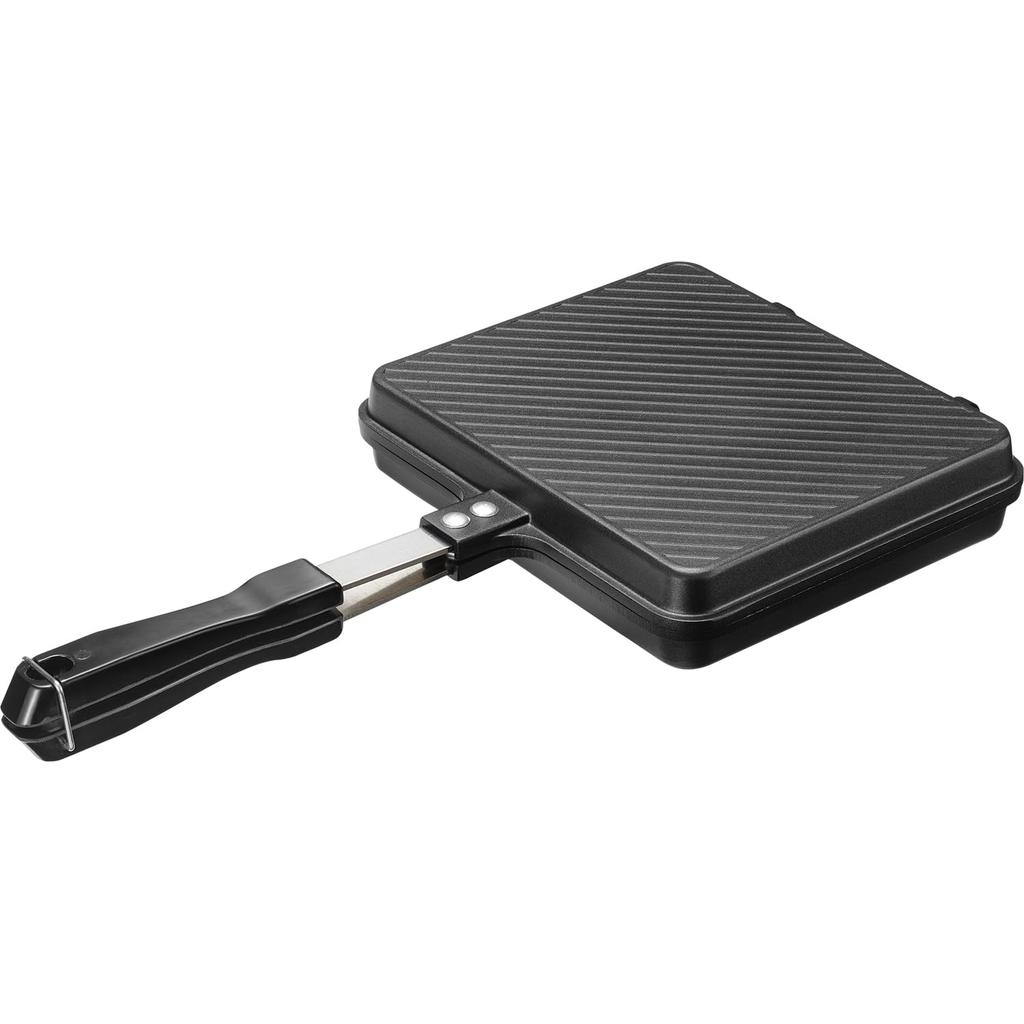 Wahei Freiz "Greedy Size" Wide Hot Sandwich Pan - Toasts even tighter! For direct flame use only. Hot Dining MB-1772