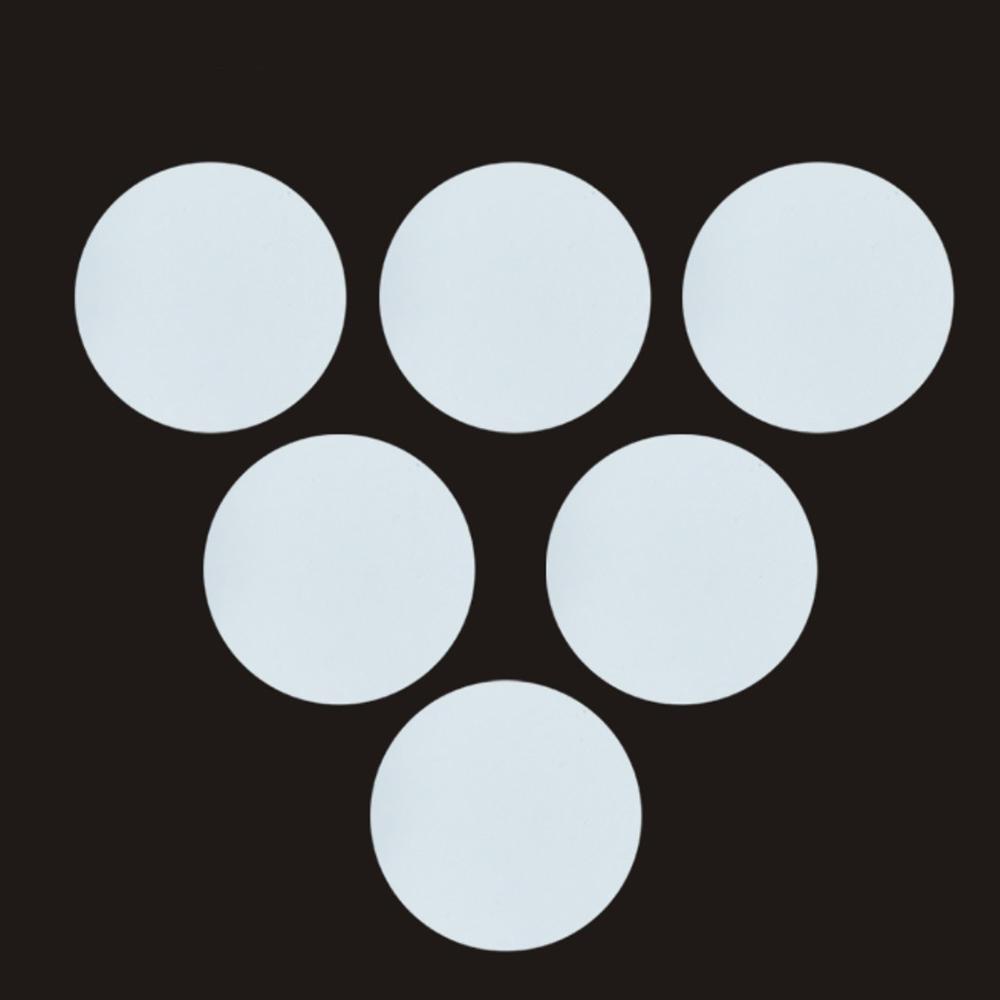 20 шт. круглых NFC-меток NTAG215, пустые карты, водонепроницаемый чип 25 мм