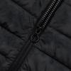 Skechers Разноцветные Пуховики Женские Угольно-Черный/0018 С Капюшоном Умеренный Другое L421W018-0018