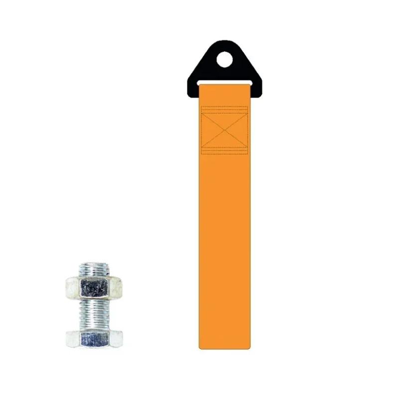 Heavy-Duty Nylon Tow Strap Universal Car Racing Tow Rope Green Black Red 28cm Bumper Trailer Towing Strap Ropes Car Decoration