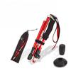 Mountaineering Cane Folding Aluminum Alloy Ultra Light and Ultra Short Telescopic Outdoor Cane Hiking Cane 5-section Hiking Cane