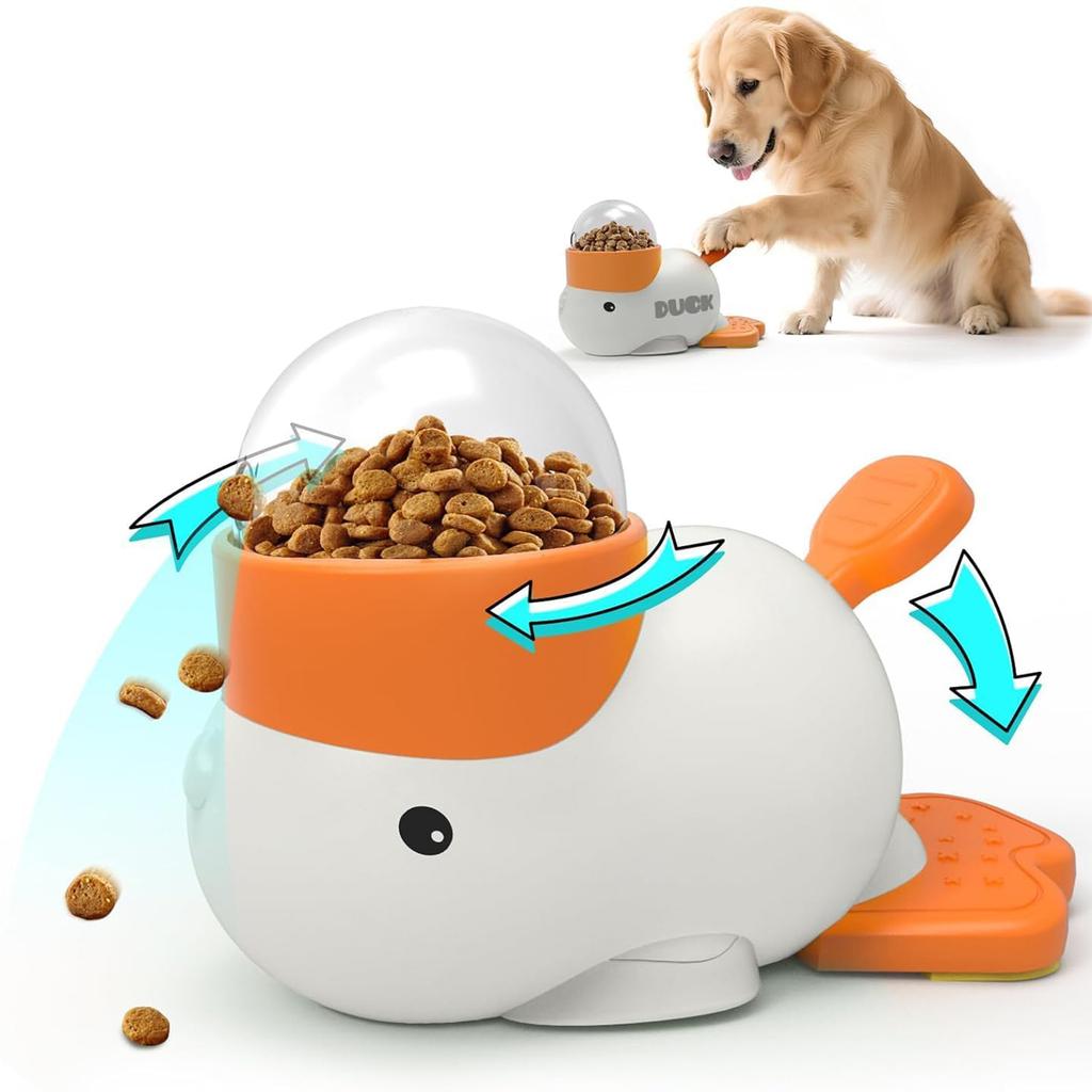 Interactive Dispenser Toy For Dogs, Slow-feeding Bowl, Interactive Feeder For Dogs, Intelligence Training And Exercise Toy For Cats And Dogs.