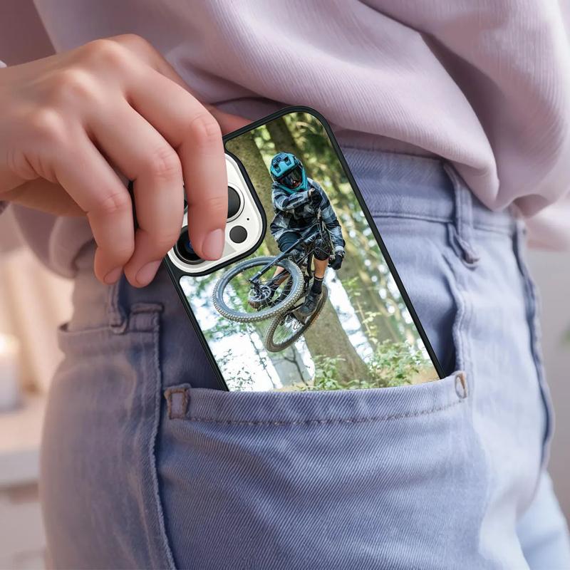 Чехол для телефона для горного велосипеда Даунхилл Для iPhone 17 Air 15 16e 14 13 Pro Max Coque 12 11 Pro Max PLUS