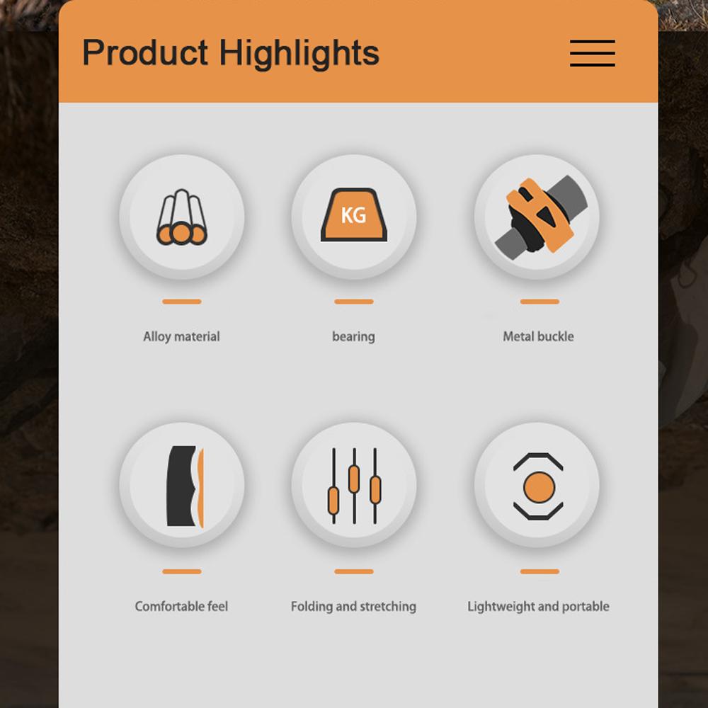 Легкие треккинговые палки из алюминиевого сплава для улицы, многофункциональные телескопические палки для пеших прогулок, прогулок