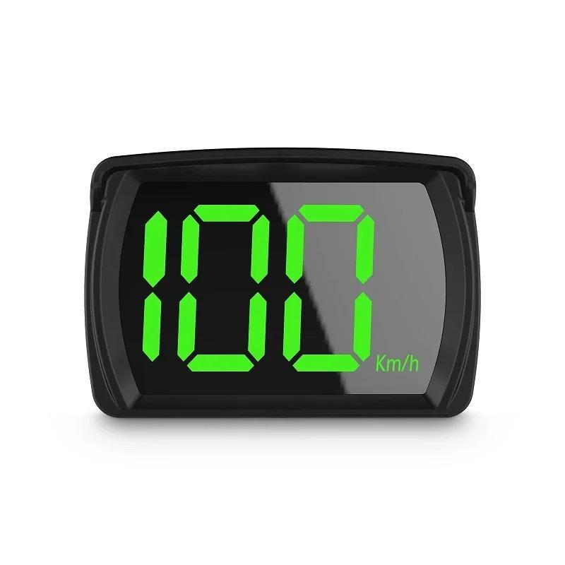 Новый Head-Up Display для автомобиля, GPS-навигатор, цифровой спидометр HUD, спидометр с крупным шрифтом, км/ч, умные автомобильные аксессуары