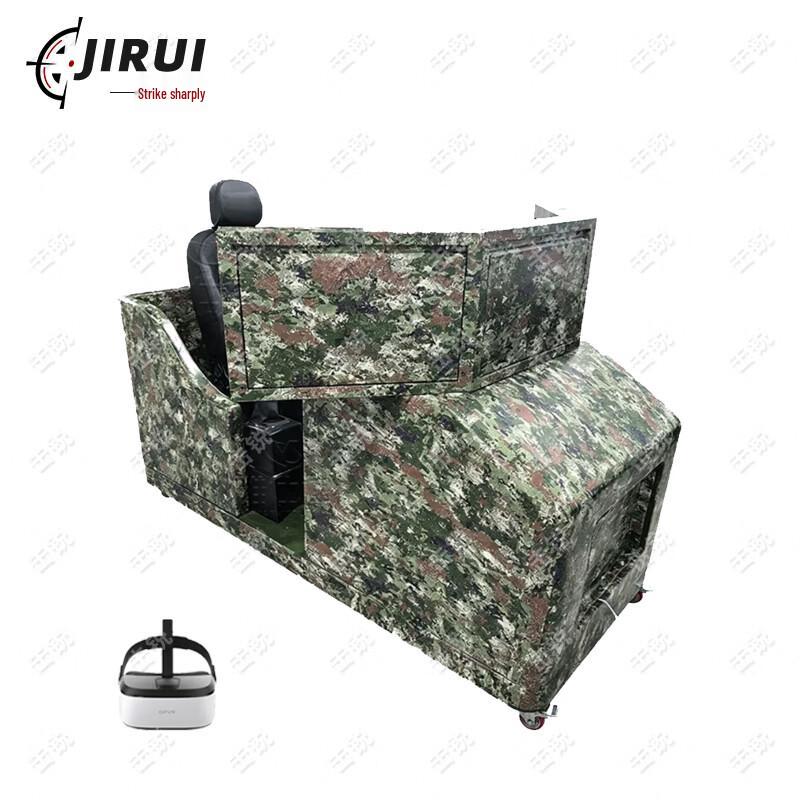 Jirui Single-Seat Triple-Screen Driving Training Simulator