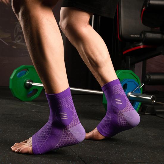 2 пары носков для невропатии, дышащие мужские и женские обезболивающие, компрессионные рукава для ног, без пальцев, артрит, защита лодыжки, поддерживающий бандаж