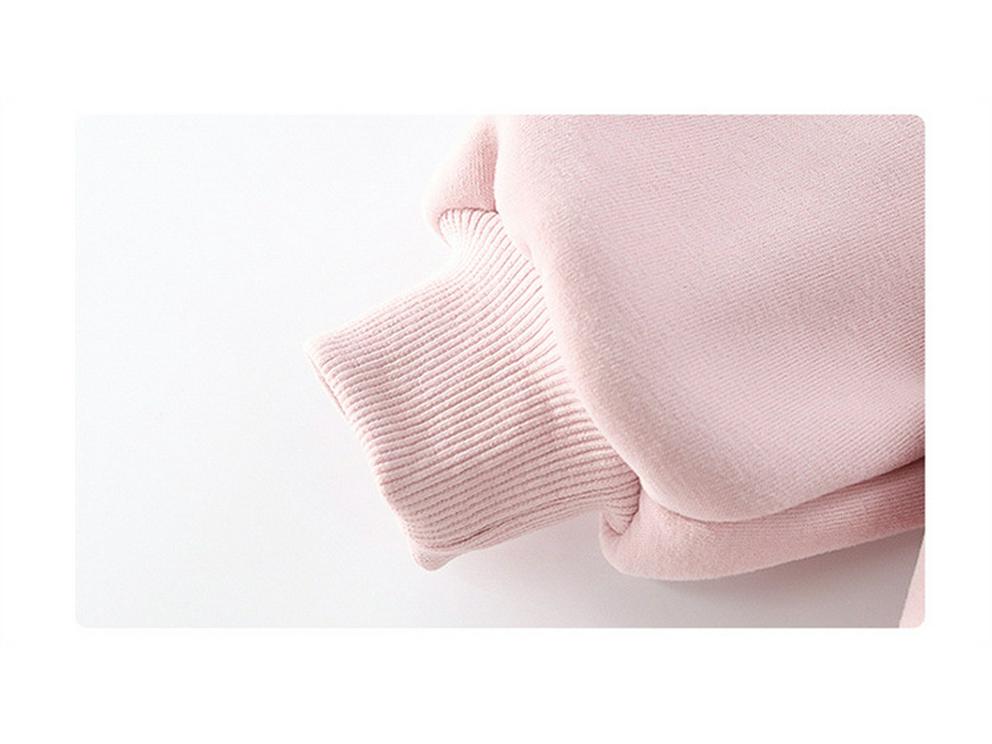 Осень 2025 Комплект из двух предметов: мультяшный свитшот для девочек - Модная повседневная одежда для маленьких девочек