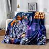 3D Grizzy and The Lemmings Cartoon Blanket,Soft Throw Blanket for Home Bedroom Bed Sofa Picnic Travel Office Cover Blanket Kids